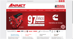 Desktop Screenshot of anpact.com.mx